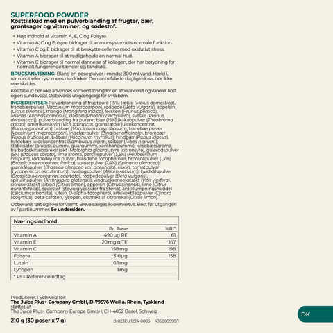 Superfood Powder