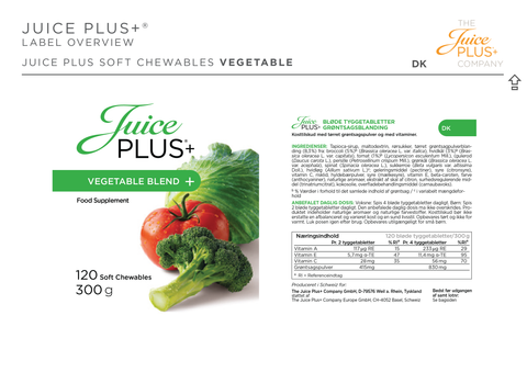 Fruit & Vegetable Blend Chewables (Healthy Starts 4-12)